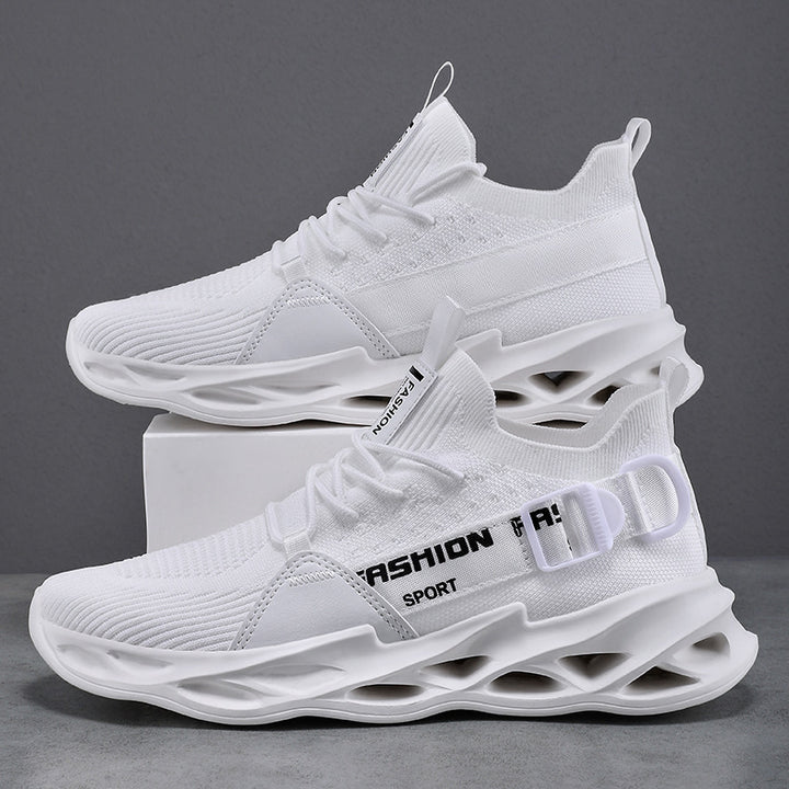 Unisex Strick-Sockensneaker mit gelochter Waben-Luftsohle Echoarchiv