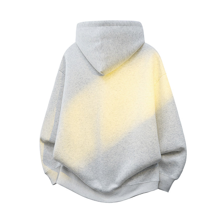Unisex Oversize-Kapuzenpullover mit Kängurutasche und dekorativen Zugbändern Echoarchiv