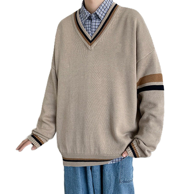 Damen Eleganter V-Ausschnitt Pullover Echo Archiv