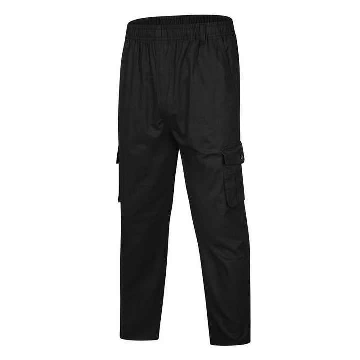 Herren locker sitzende Cargo‑Hose mit elastischem Bund und Mehrfach‑Taschen Echo Archiv