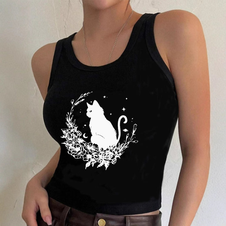 Damen Crop-Top mit einzigartigem Design und modischem Schriftzug Echo Archiv
