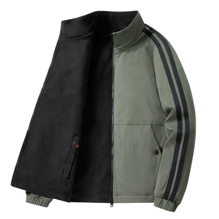 Herren Sportliche Übergangsjacke mit hohem Kragen Echo Archiv 1788241641