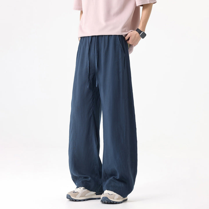 Herren Bequeme und luftige Relaxed Fit Leinenhose Echo Archiv