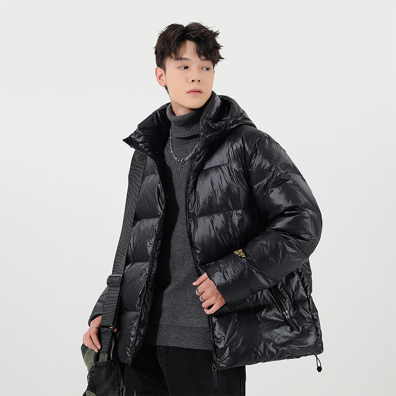 Unisex Wattierte Kapuzenjacke mit Thermo-Isolierung und verstellbarem Saum Echoarchiv