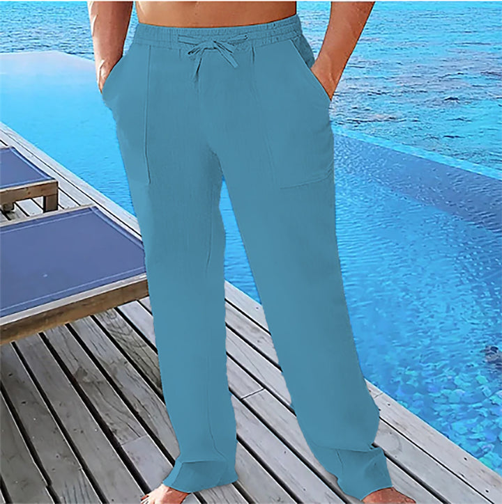 Herren Bequeme Freizeithose mit elastischem Bund und praktischen Taschen Echoarchiv