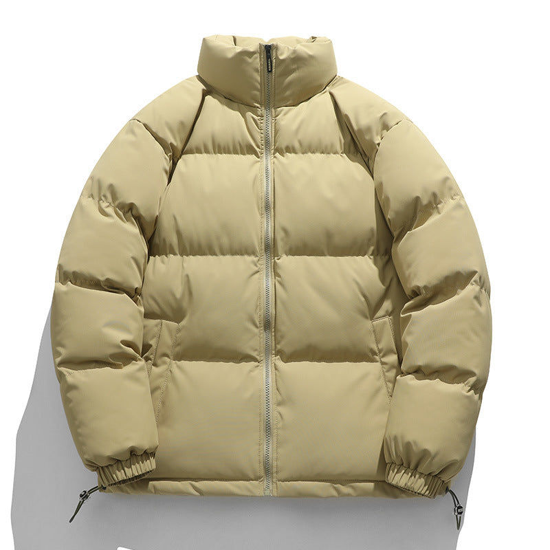 Herren isolierte Pufferjacke mit hohem Kragen und eleganter Passform Echoarchiv