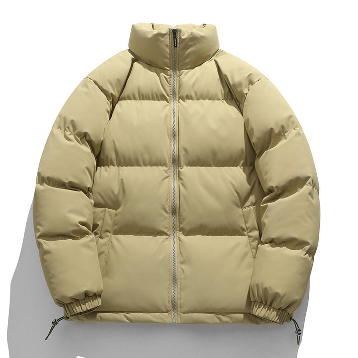 Herren isolierte Pufferjacke mit hohem Kragen und eleganter Passform Echoarchiv