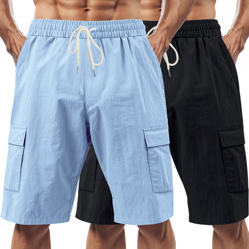 Herren Cargo-Shorts mit praktischen Seitentaschen und elastischem Bund Echoarchiv