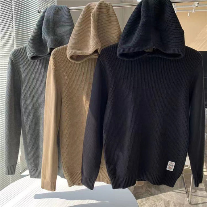 Damen Bequemer Hoodie aus Rippstrick Echo Archiv