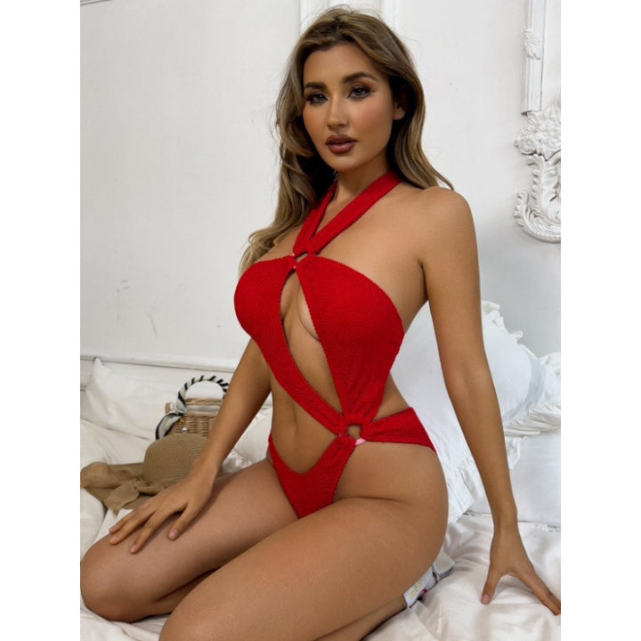 Damen Triangel-Bikini mit aufregendem Cut-Out und elastischem Stoff Echo Archiv