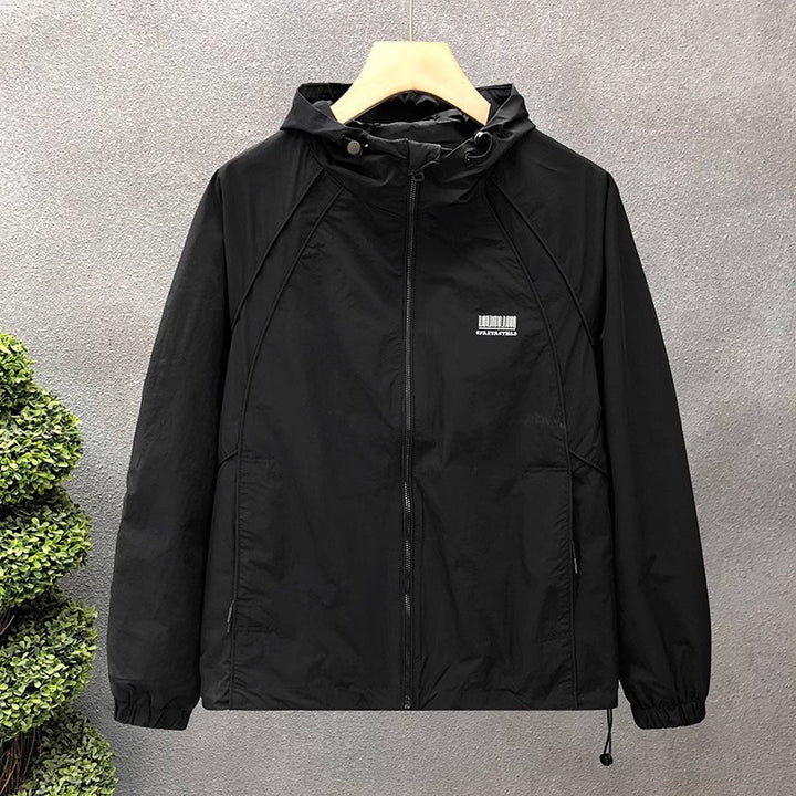 Herren Leichte Funktionsjacke mit Kapuze Echoarchiv