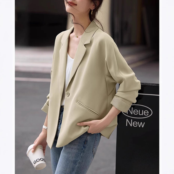 Damen Elegante oversized Blazerjacke Echoarchiv