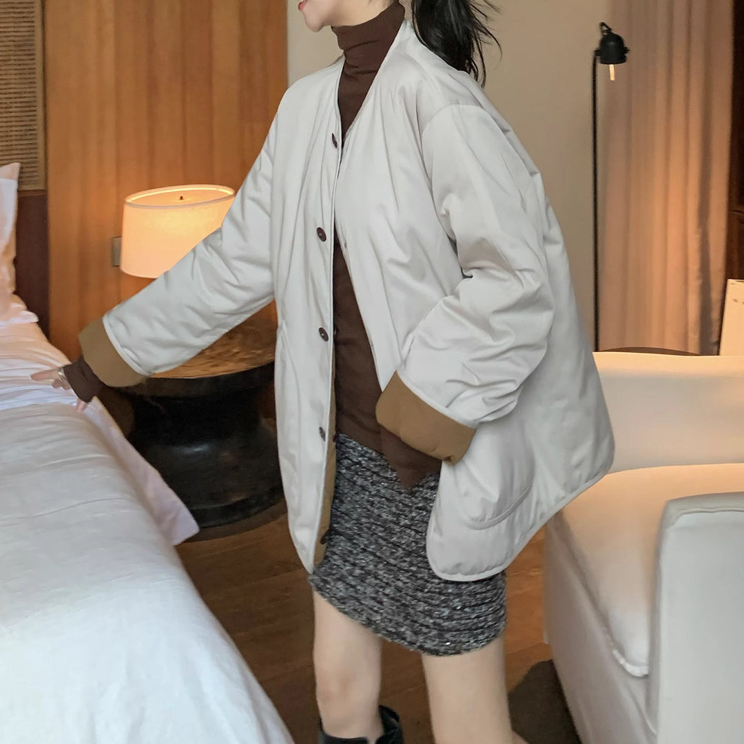 Damen Bequeme oversized Jacke Echoarchiv
