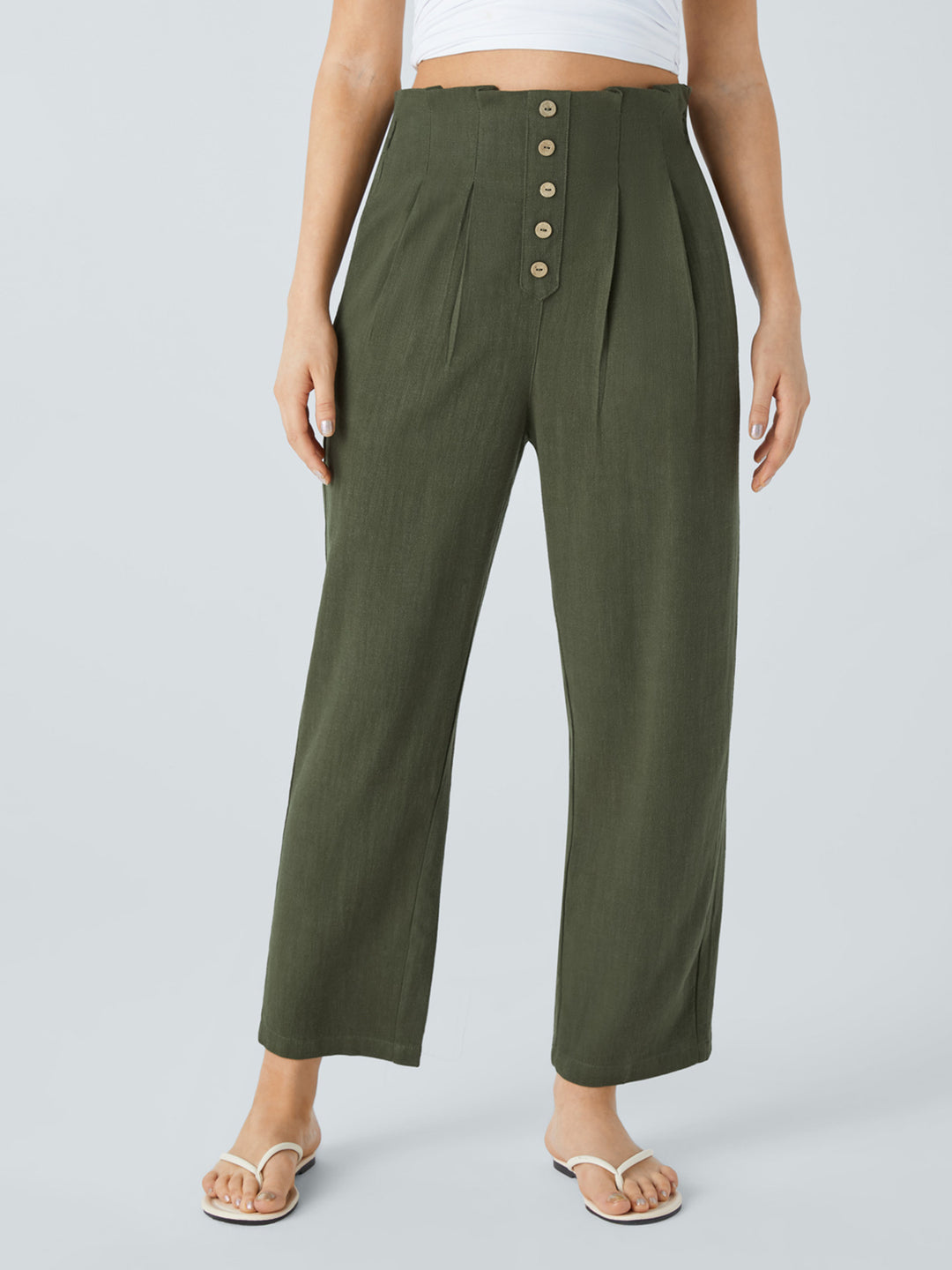 Damen Hochwertige Stoffhose Echo Archiv