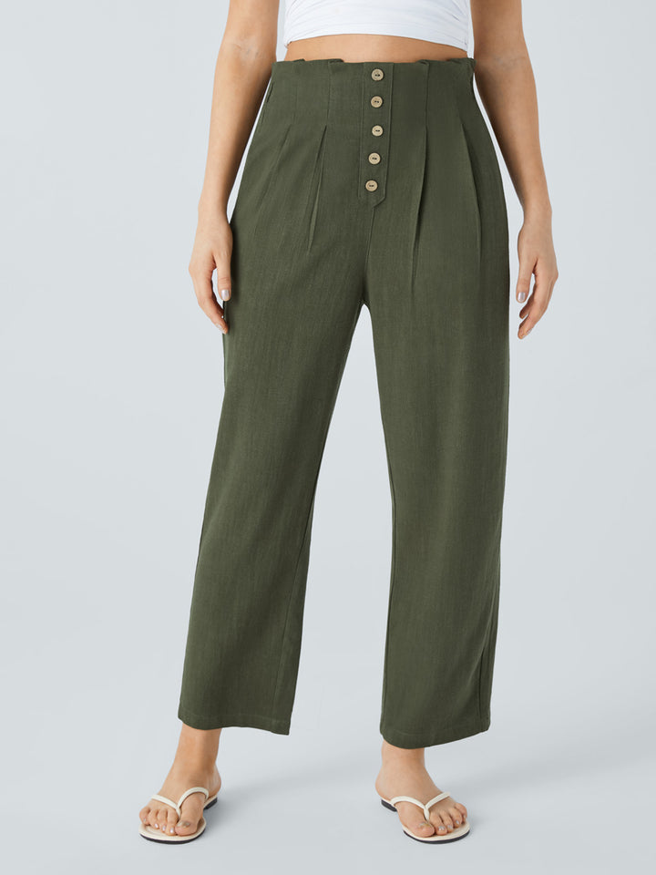 Damen Hochwertige Stoffhose Echo Archiv