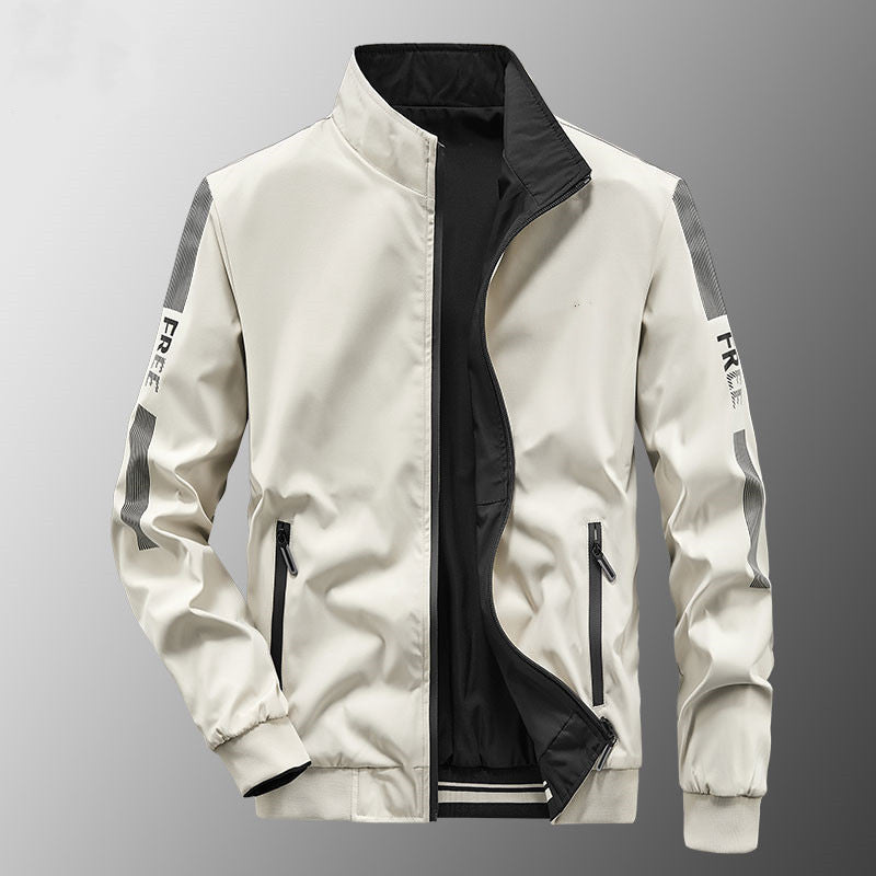 Herren Sportliche Windbreaker Jacke Echo Archiv