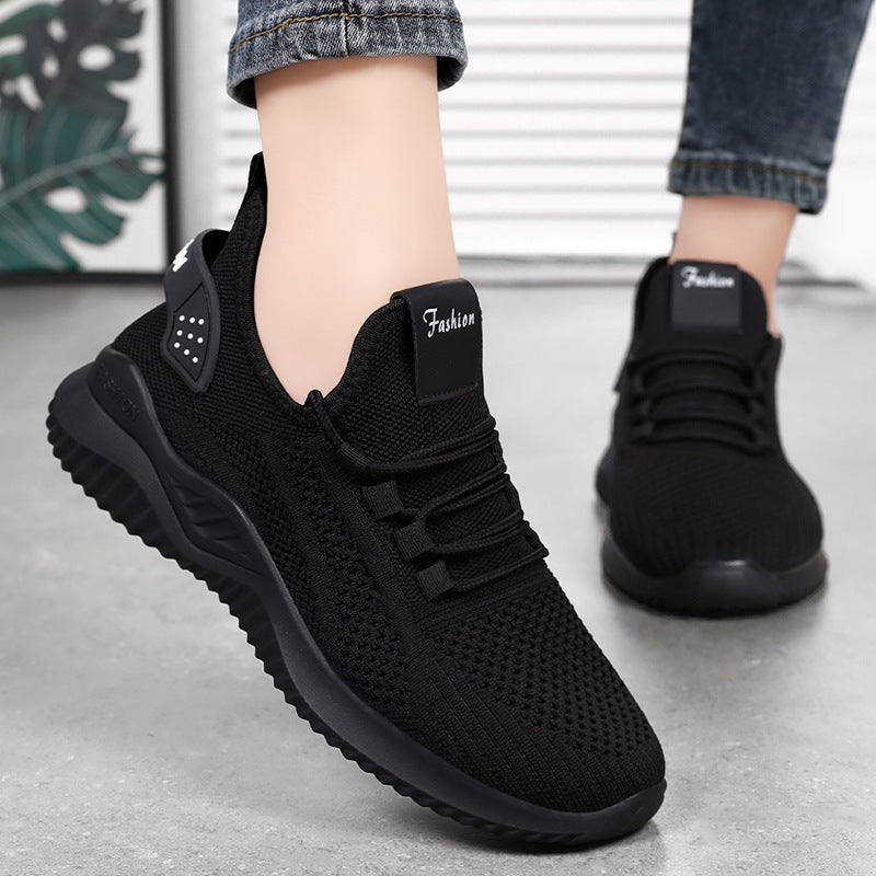 Damen nan gestrickter Sockensneaker mit Fersenstabilisator, reaktiver Leicht-EVA-Zwischensohle und elastischer Schnellzug-Schnürung Echo Archiv