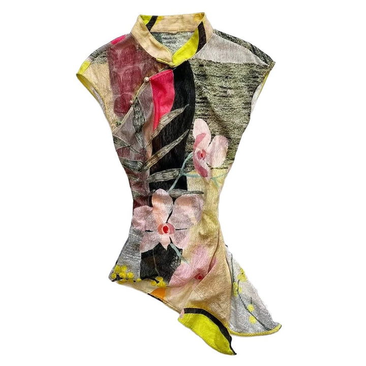 Damen Elegantes Blusenshirt mit floralem Design Echo Archiv