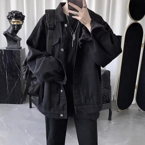 Herren Lässige Denimjacke Echoarchiv 1788342342