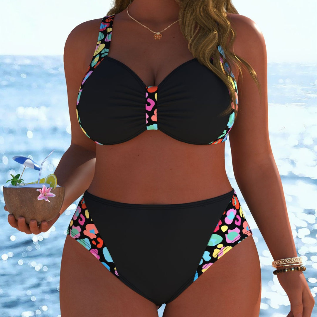 Damen Bikinis mit festem Halt und modischen Mustern Echo Archiv