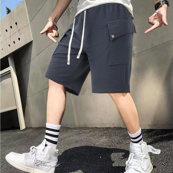 Herren Cargo-Shorts mit praktischen Seitentaschen und verstellbarem Bund Echoarchiv