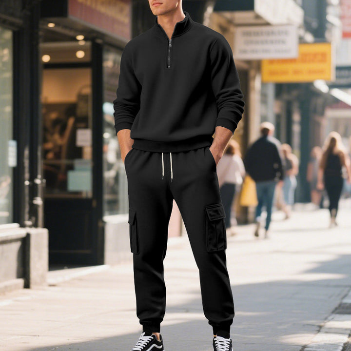 Herren sweatshirt und Cargo-Hosen Set Echoarchiv
