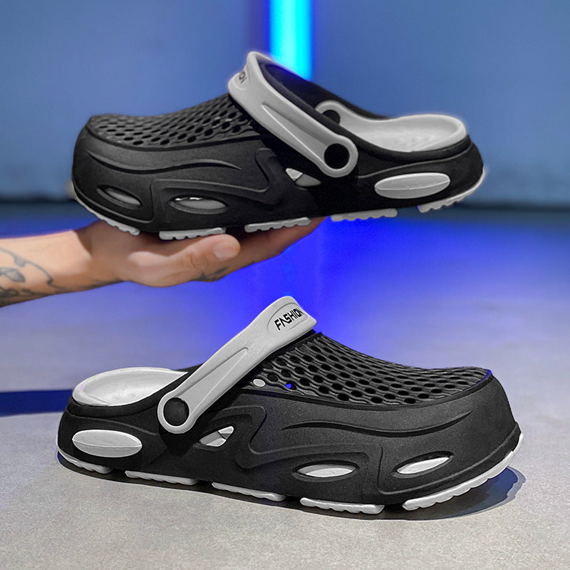 Herren Atmungsaktive Clogs mit verstellbarem Riemen Echoarchiv