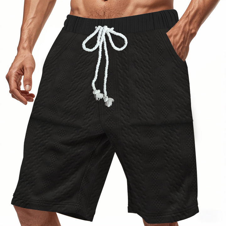 Herren atmungsaktive Badeshorts mit verstellbarem Kordelzug und praktischen Seitentaschen Echoarchiv