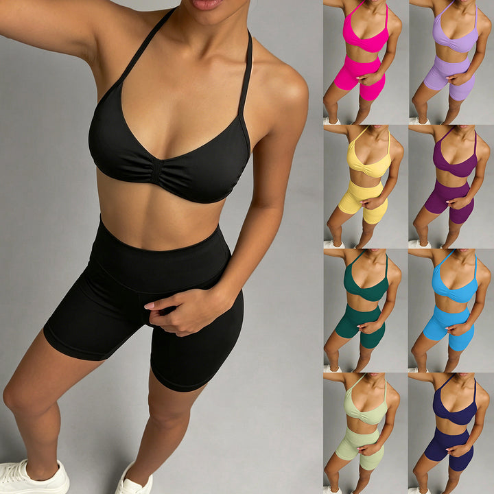 Damen Sportliches Bikini-Set mit hochelastischem Material und verstellbaren Trägern Echo Archiv