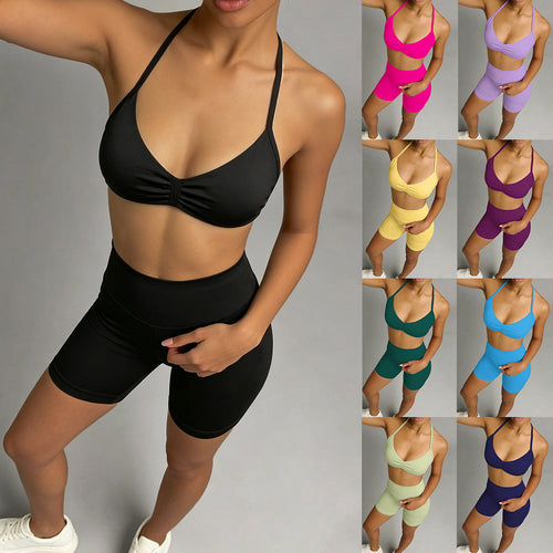 Damen Sportliches Bikini-Set mit hochelastischem Material und verstellbaren Trägern Echo Archiv
