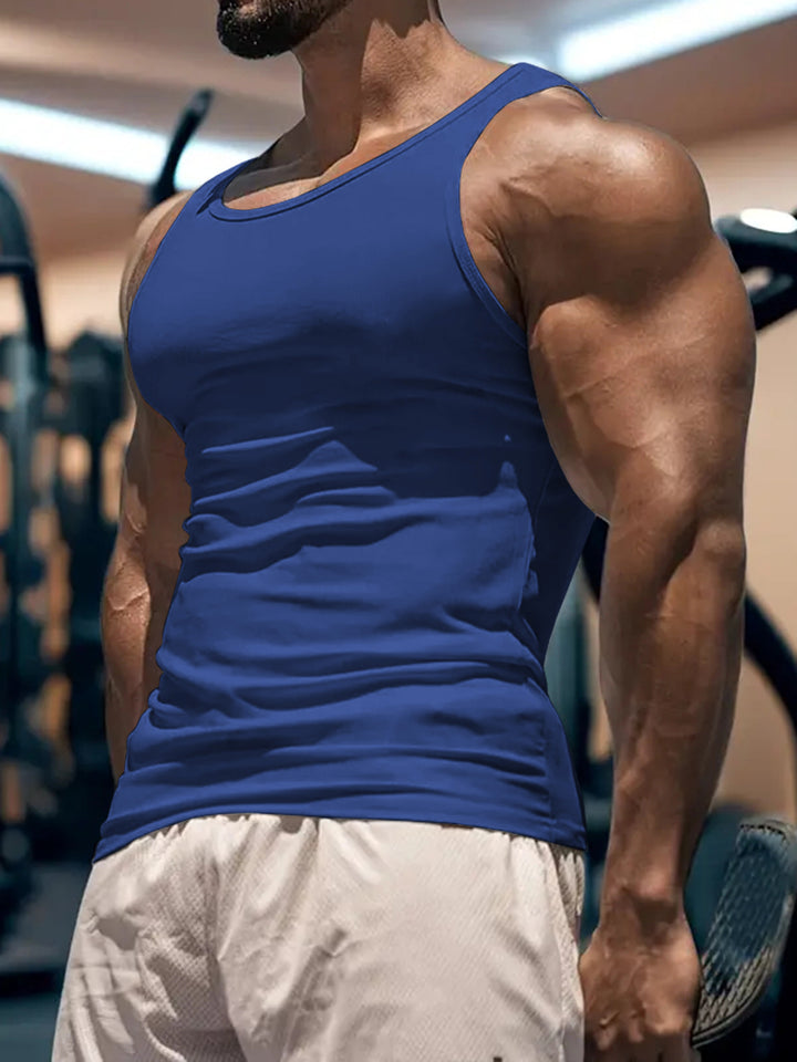 Herren Sportliches Tanktop aus atmungsaktivem Funktionsmaterial Echoarchiv