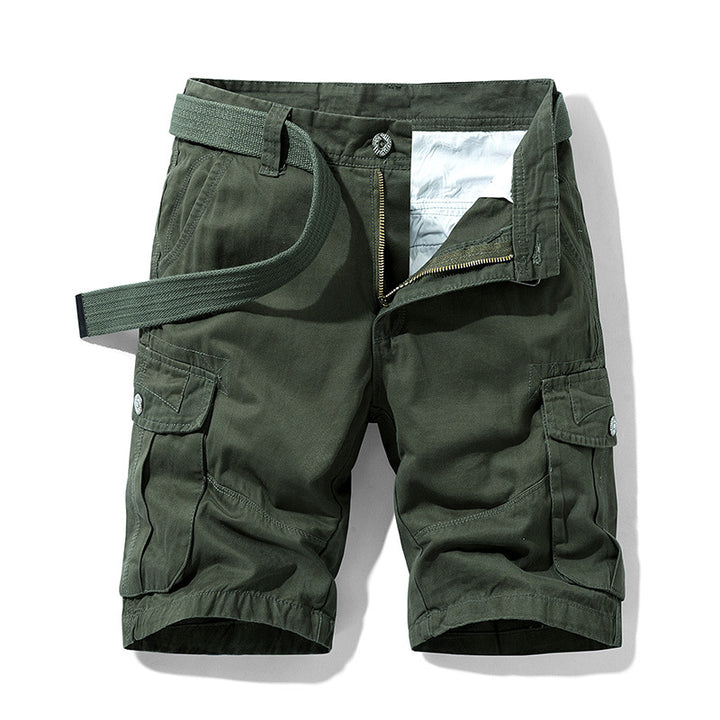 Herren Cargo-Shorts mit multifunktionalen Taschen und verstellbarem Bund Echoarchiv