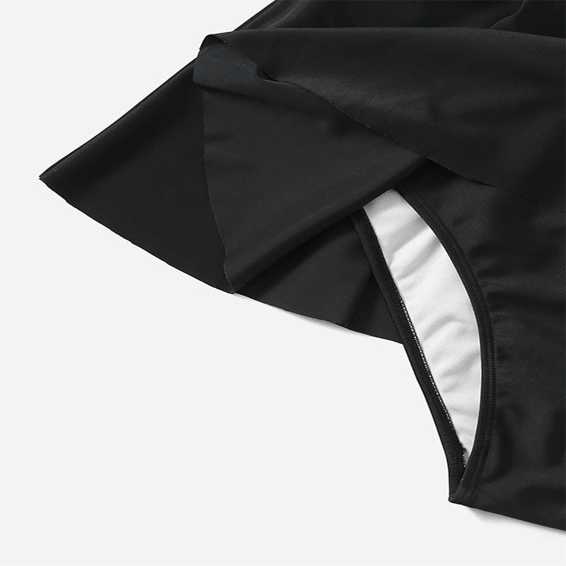 Damen Badeslip mit elegantem Wickelrock Echo Archiv