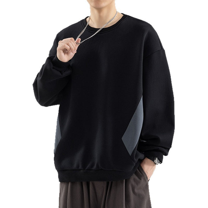 Herren Oversized Sweatshirt mit kontrastierenden Seitentaschen und weichem Fleecefutter Echo Archiv