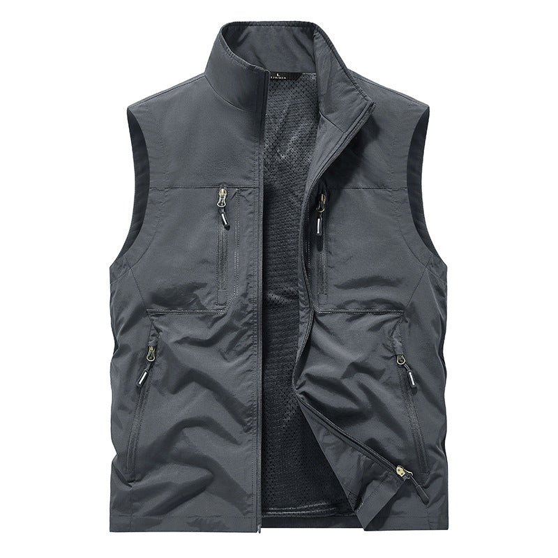 Herren funktionale Outdoor-Weste Echo Archiv