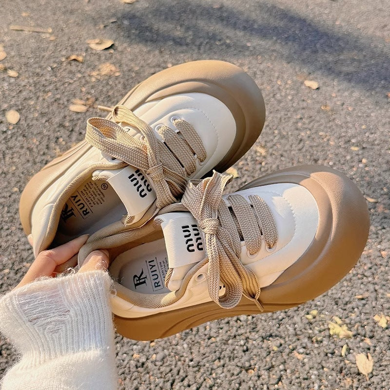 Damen Plattform-Sneaker mit komfortabler Polsterung und trendigem Design Echo Archiv