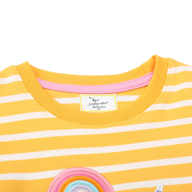 Mädchen T-Shirt mit verspieltem Einhorn-Motiv Echo Archiv