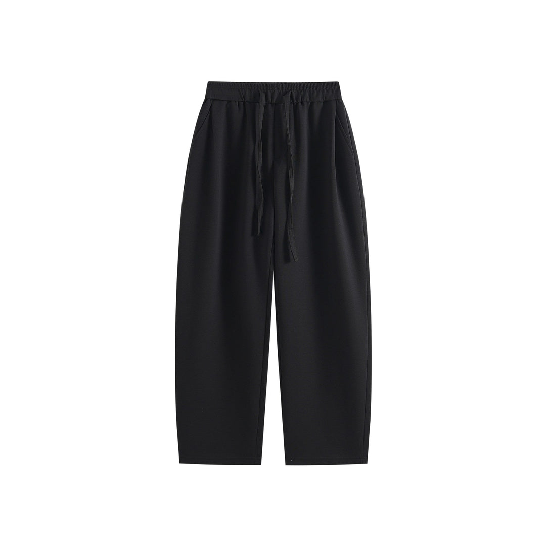 Damen Weite Jogginghose aus Baumwollmischung mit elastischem Kordelbund Echoarchiv