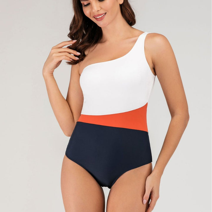 Damen Sportlicher Einteiler-Badeanzug mit hochwertigem Material Echo Archiv