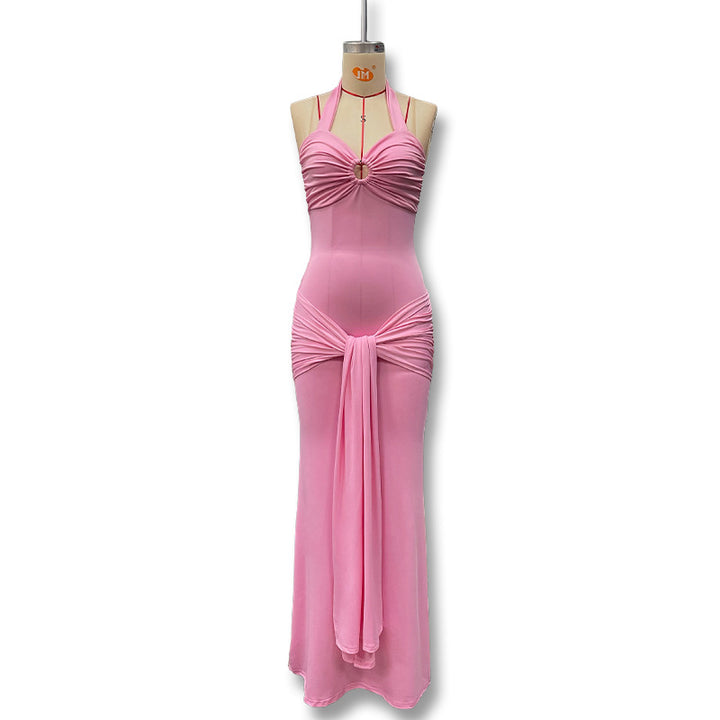 Damen Figurschmeichelndes Abendkleid mit raffiniertem Design Echo Archiv