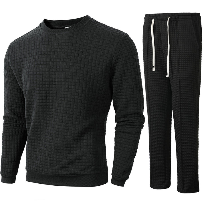 Herren gemütliches Sweatshirt und Jogginghose Set Echoarchiv