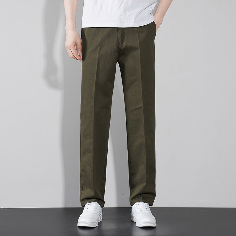 Herren schicke Freizeit-Hose mit elastischem Bund und bequemen Taschen Echoarchiv