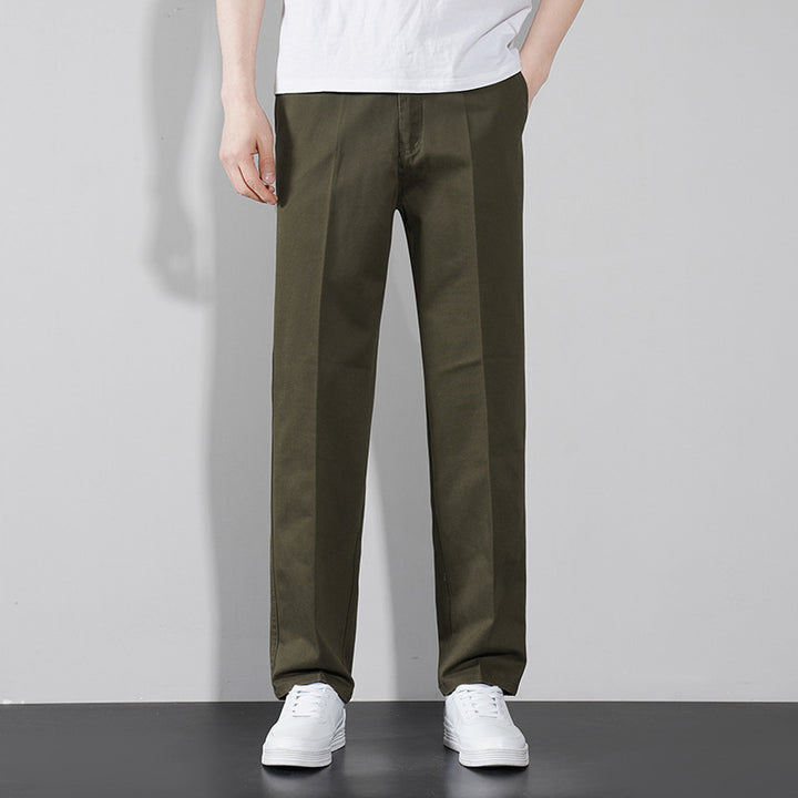 Herren schicke Freizeit-Hose mit elastischem Bund und bequemen Taschen Echoarchiv