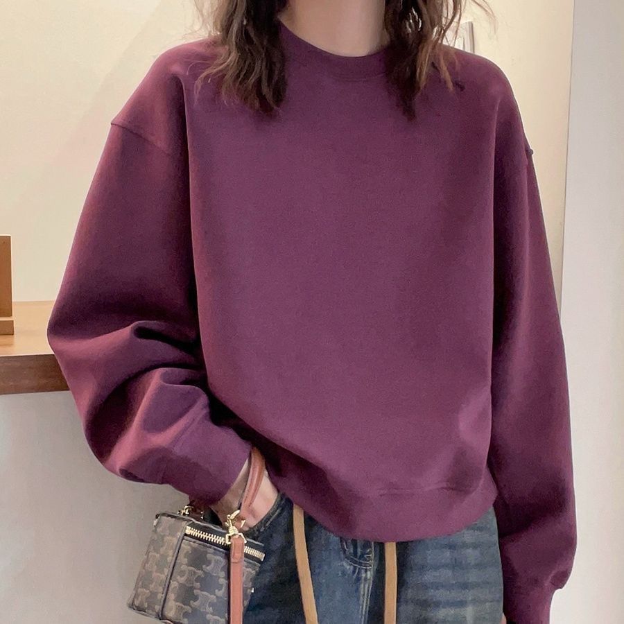 Damen Oversized Sweatshirt mit Kordelzug Echo Archiv