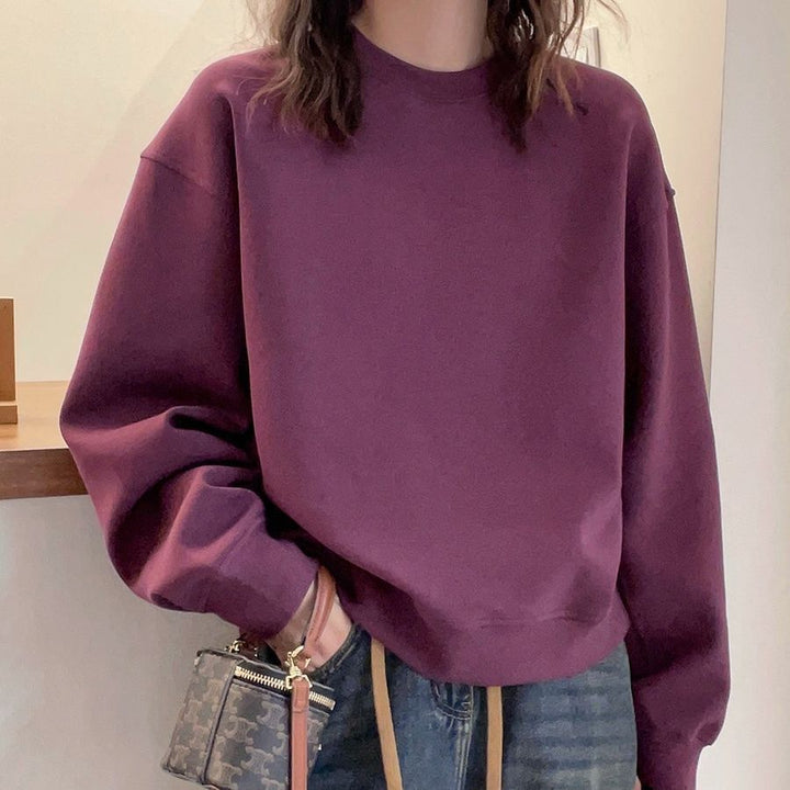 Damen Oversized Sweatshirt mit Kordelzug Echo Archiv