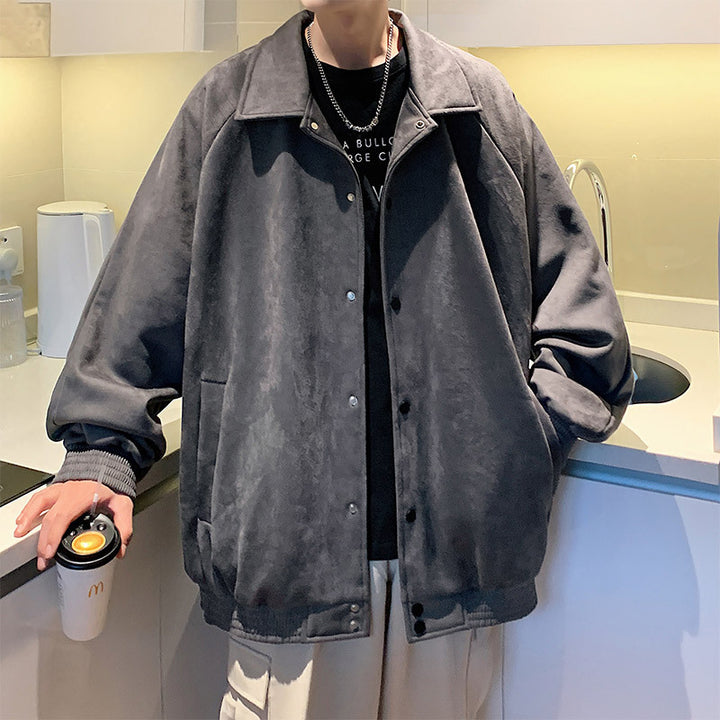 Herren Gemütliche und stilvolle Oversize-Jacke Echo Archiv