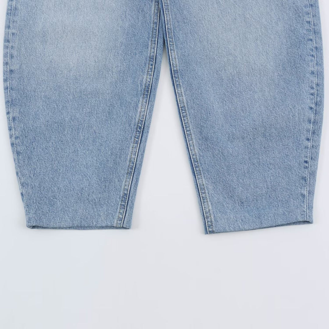 Damen Hochtaillierte Relaxed-Jeans mit zulaufender Beinform Echoarchiv