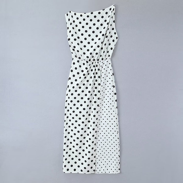Damen Maxikleid mit trendigem Polka-Dot-Muster Echo Archiv