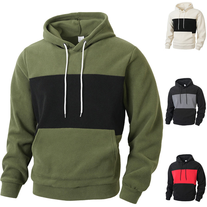 Herren Fleece-Hoodie mit innovativem Design Echoarchiv