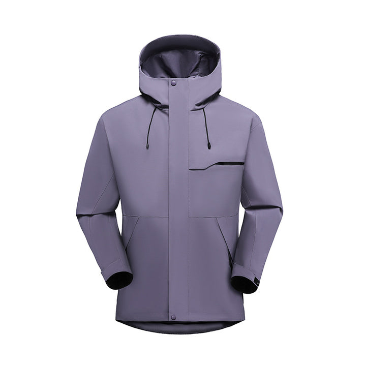 Herren Wetterfeste Outdoor Jacke Echo Archiv